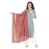 Elegant Cotton  Silk Metallic Printed Dupatta
