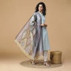 Megha: Diamond Printed Cotton Silk Dupatta