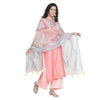 Megha: Diamond Printed Cotton Silk Dupatta