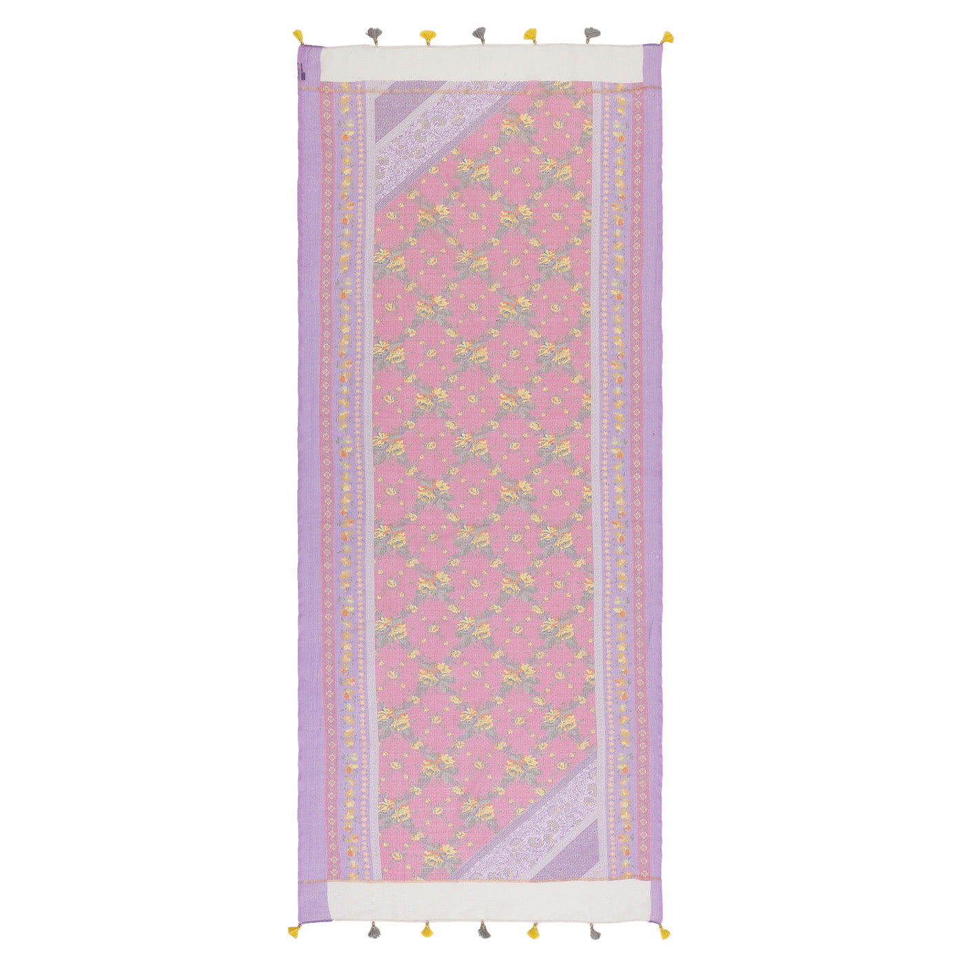 Metallic Accent Cotton Printed Dupatta