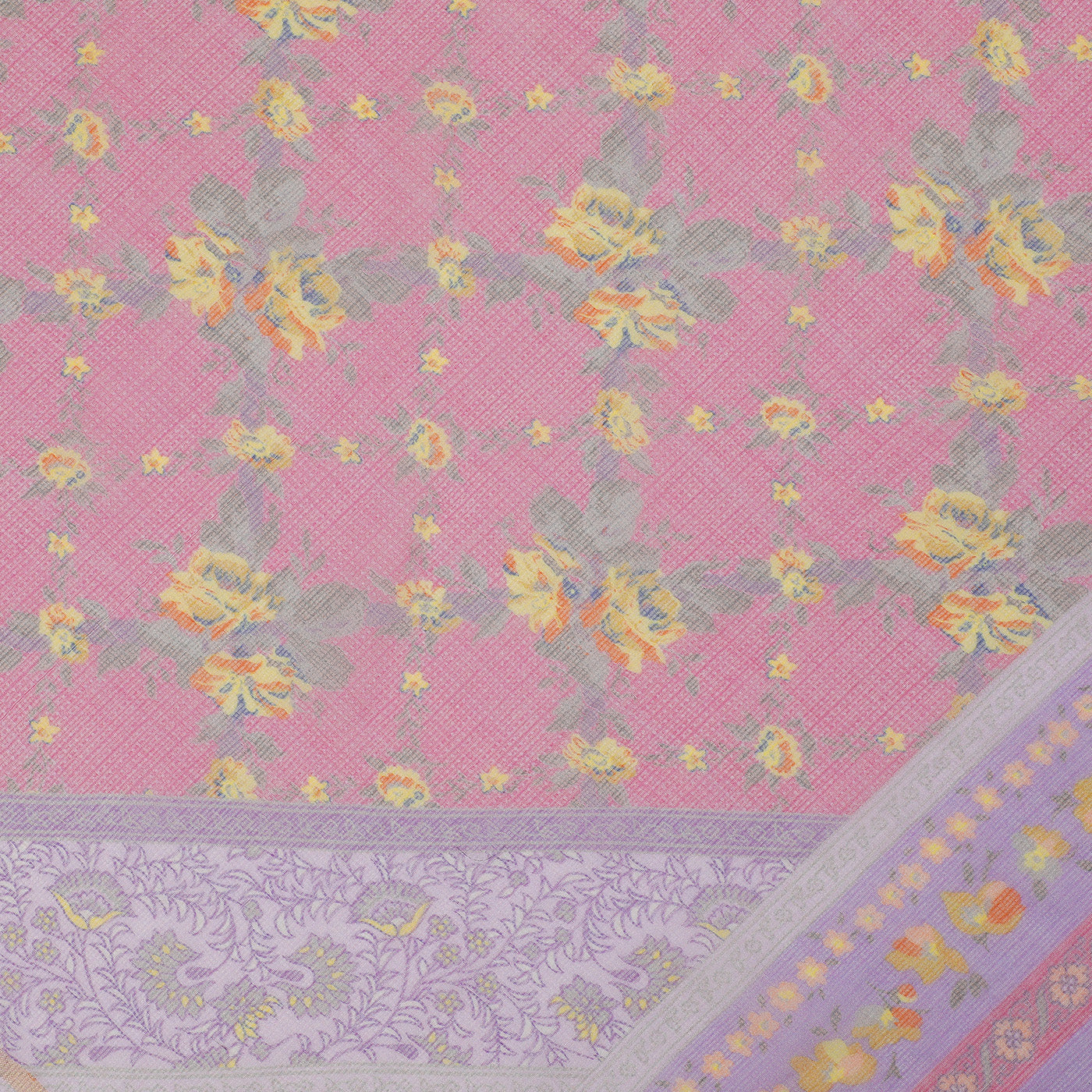 Metallic Accent Cotton Printed Dupatta