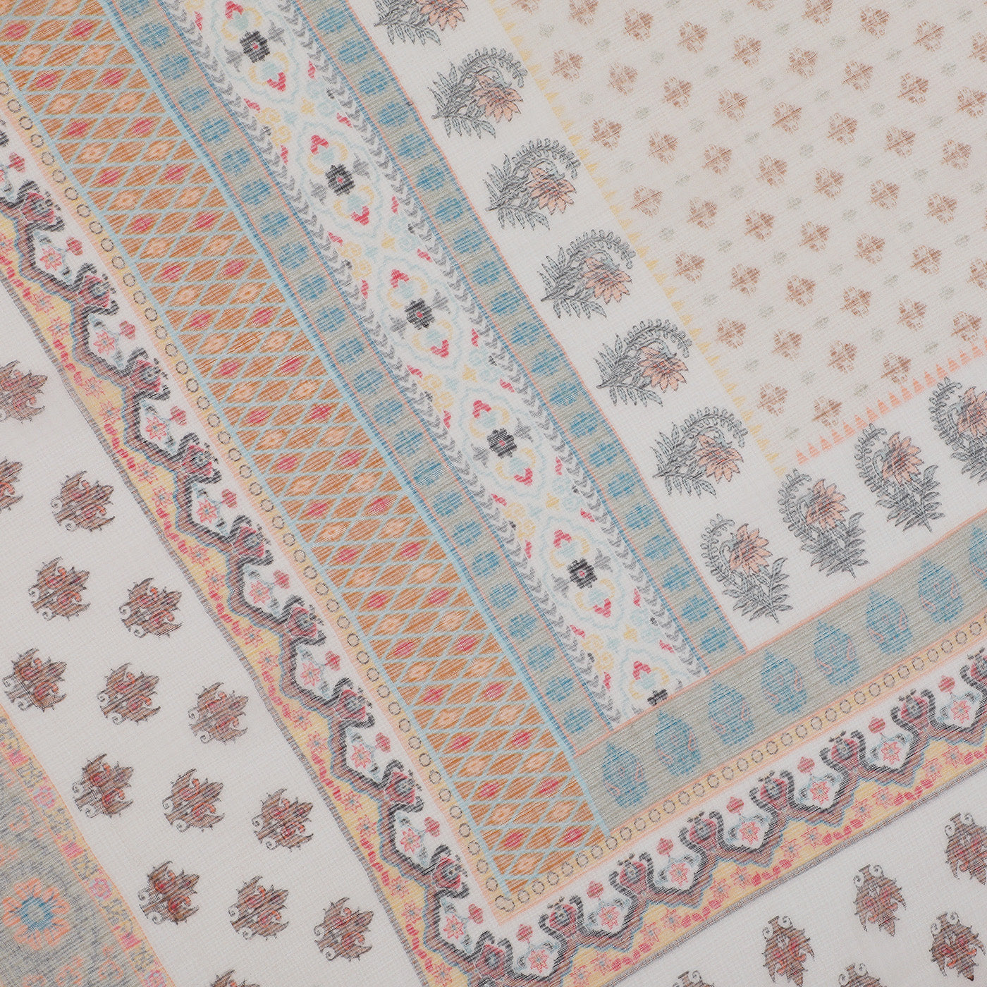 Silk Kota Cotton Printed Dupatta