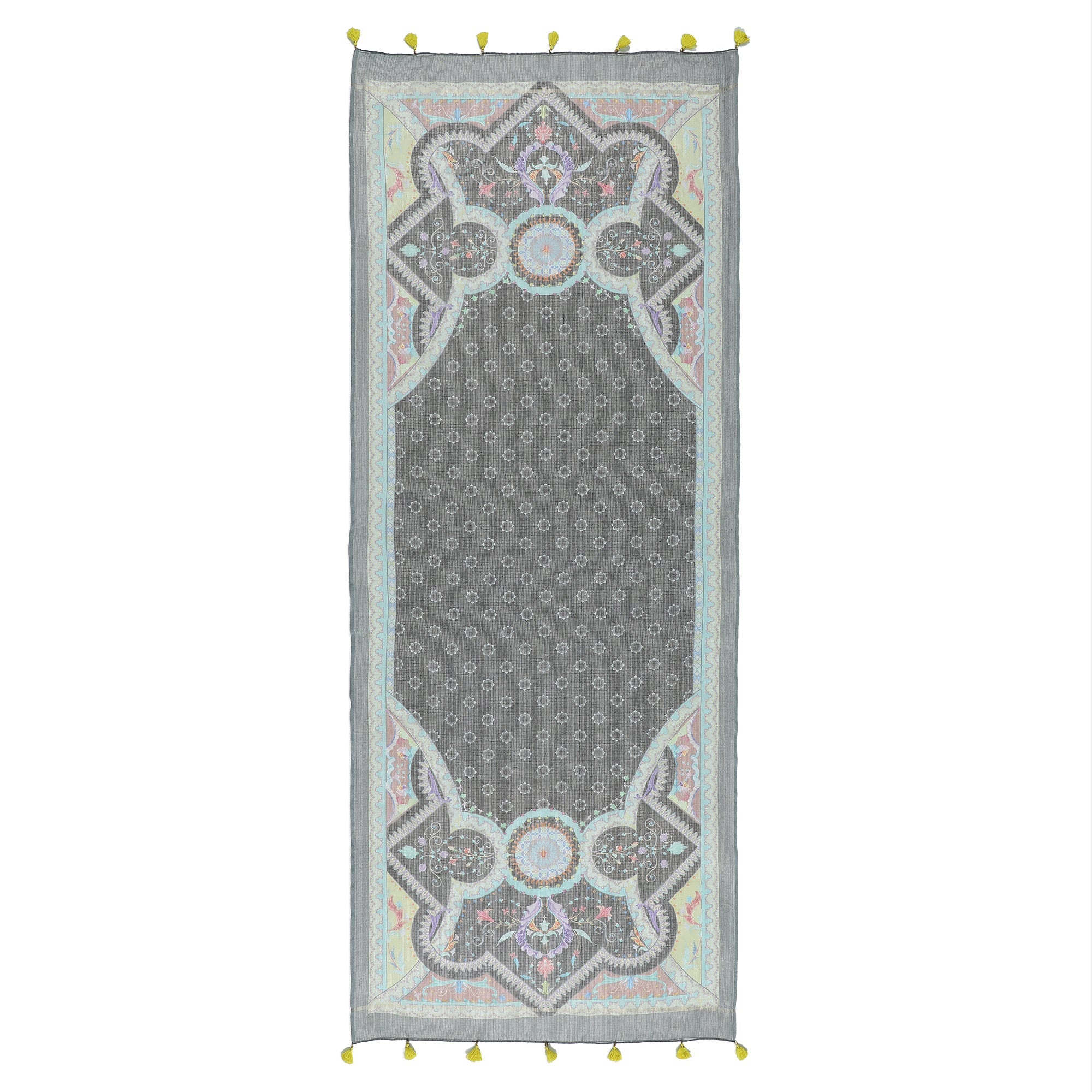 Kaalika: Meadow Printed Cotton Silk Dupatta