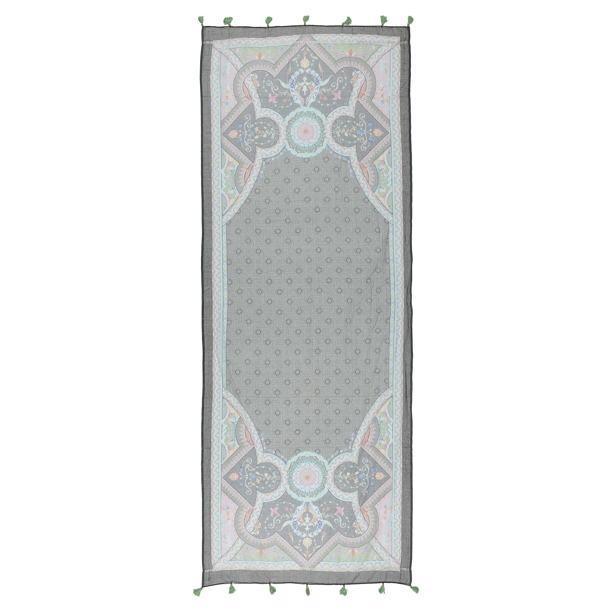 Kaalika: Meadow Printed Cotton Silk Dupatta