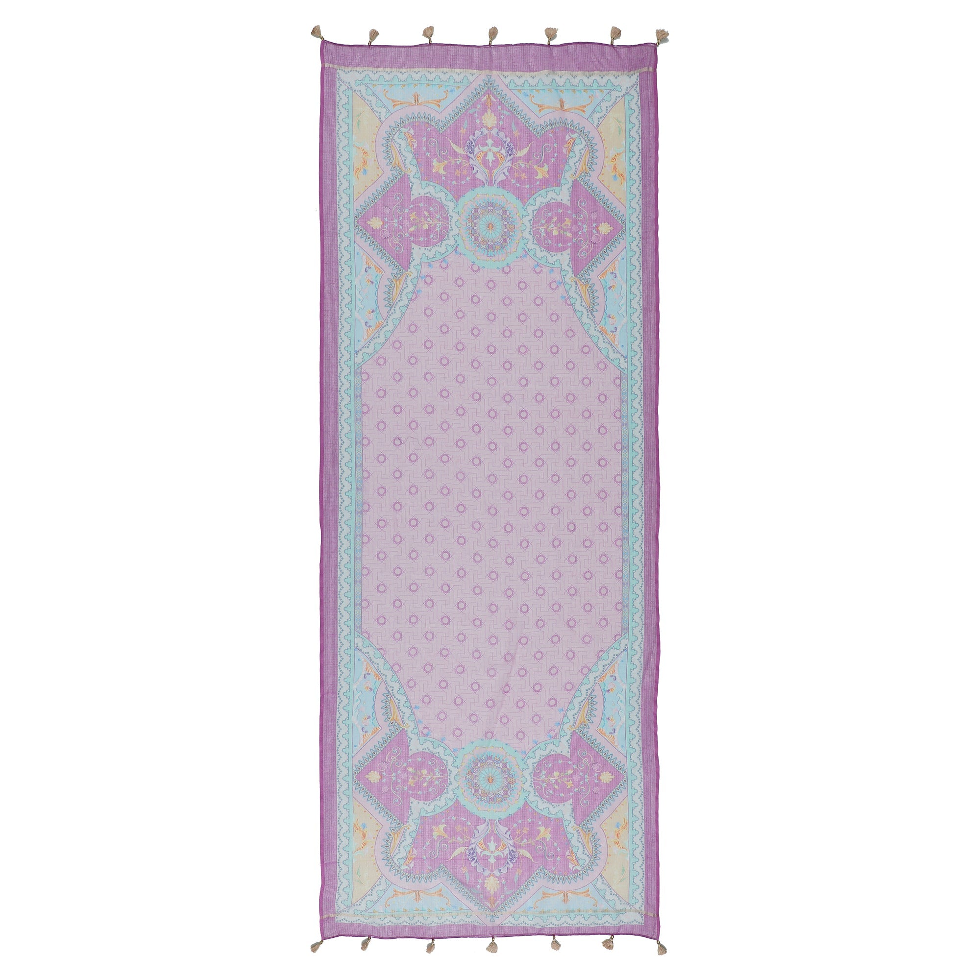 Kaalika: Meadow Printed Cotton Silk Dupatta