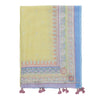 Aanya: Blush Cascade Printed Cotton Silk Dupatta