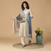 Aanya: Blush Cascade Printed Cotton Silk Dupatta