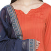 Chanderi Cotton Tencel Unstitched Suit Set