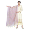 Lemon Woven Design Cotton Silk Blend Unstitched Suit Co-ords Set