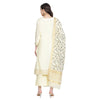 Lemon Woven Design Cotton Silk Blend Unstitched Suit Co-ords Set