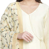 Lemon Woven Design Cotton Silk Blend Unstitched Suit Co-ords Set