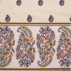 Dark Beige Printed Cottton Fabric