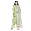 Light Grey Printed Unstitched Suit Co-ords Set