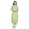 Light Grey Printed Unstitched Suit Co-ords Set