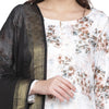 Aqua Printed Design Unstitched Suit Co-ords Set