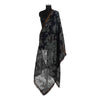 Black Unstitched Suit Co-Ord  with  Dupatta
