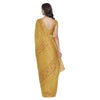 Kullu Geomatrical Mustard Woven Design Silk Saree