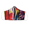 Duckbill Pleated Multicolor Printed Antiviral Face Mask