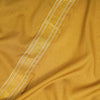 Striped Zari Yellow Fabric
