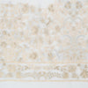 Floral Jaal Offwhite Fabric