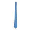 Blue Silk Printed Tie