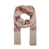 Buti Flora Embroidered Woolen Shawl