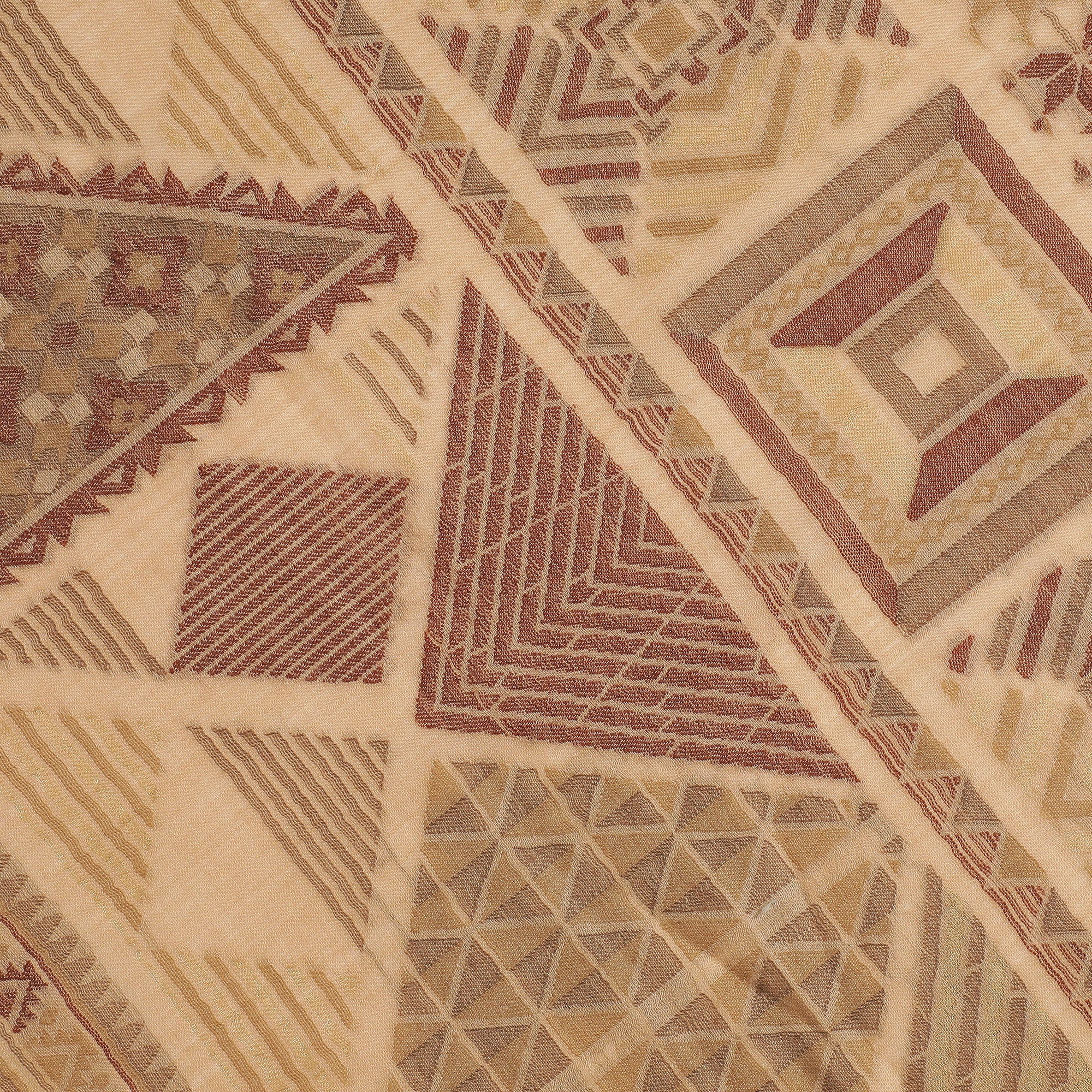 Exquisite Wool Woven Design Multicolor Shawl