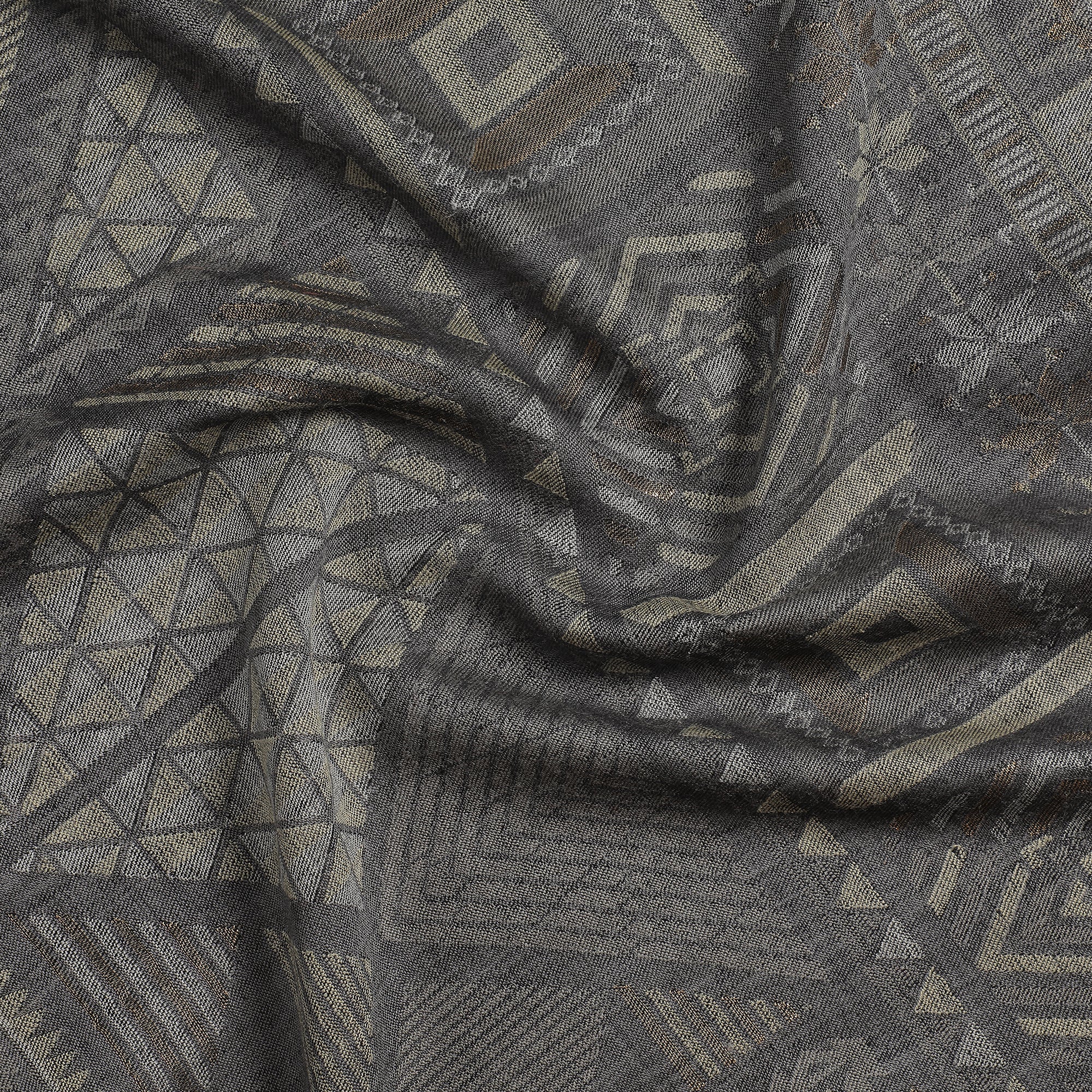 Exquisite Wool Woven Design Multicolor Shawl