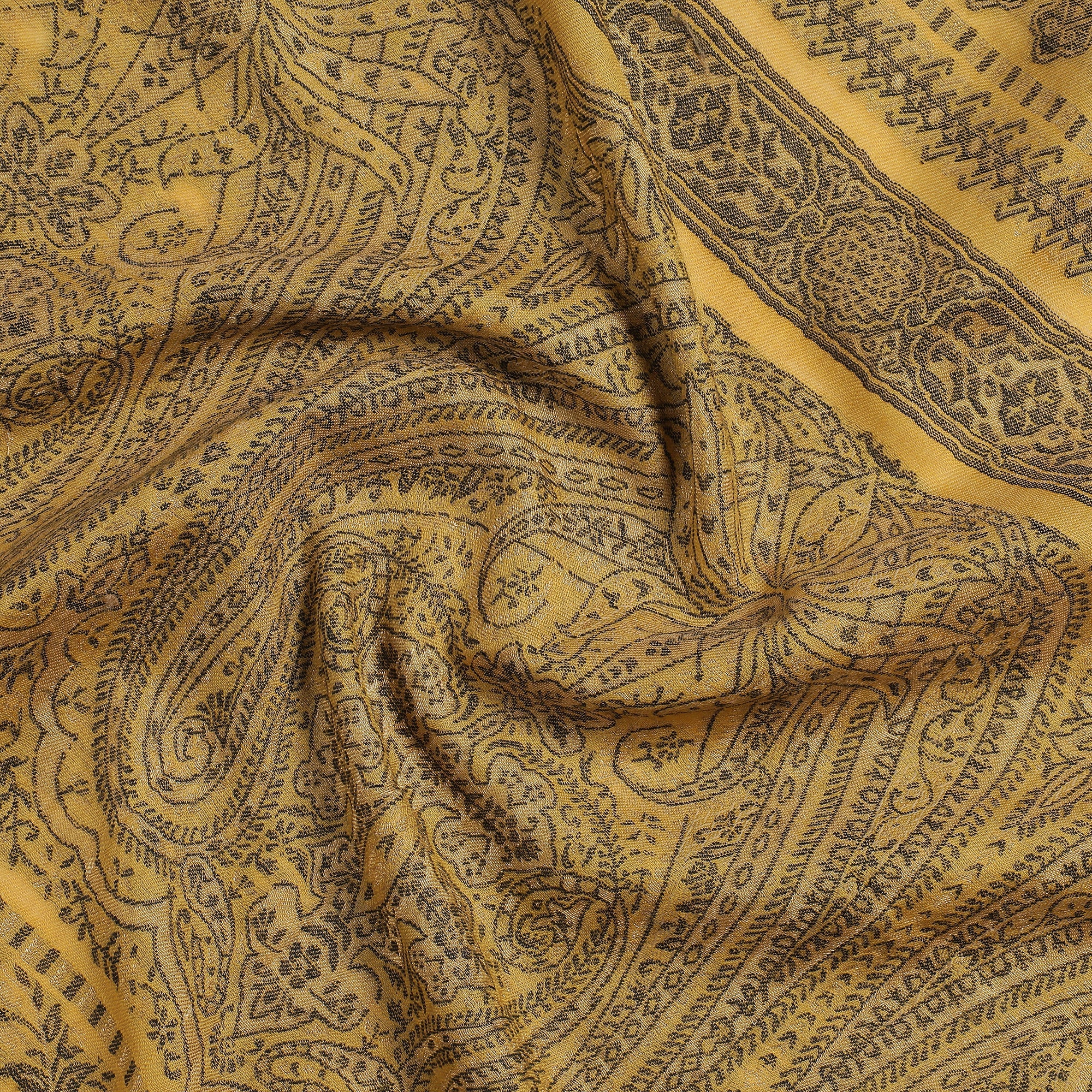 Sakina Woven Design Graceful Woolen Metal Drape Shawl