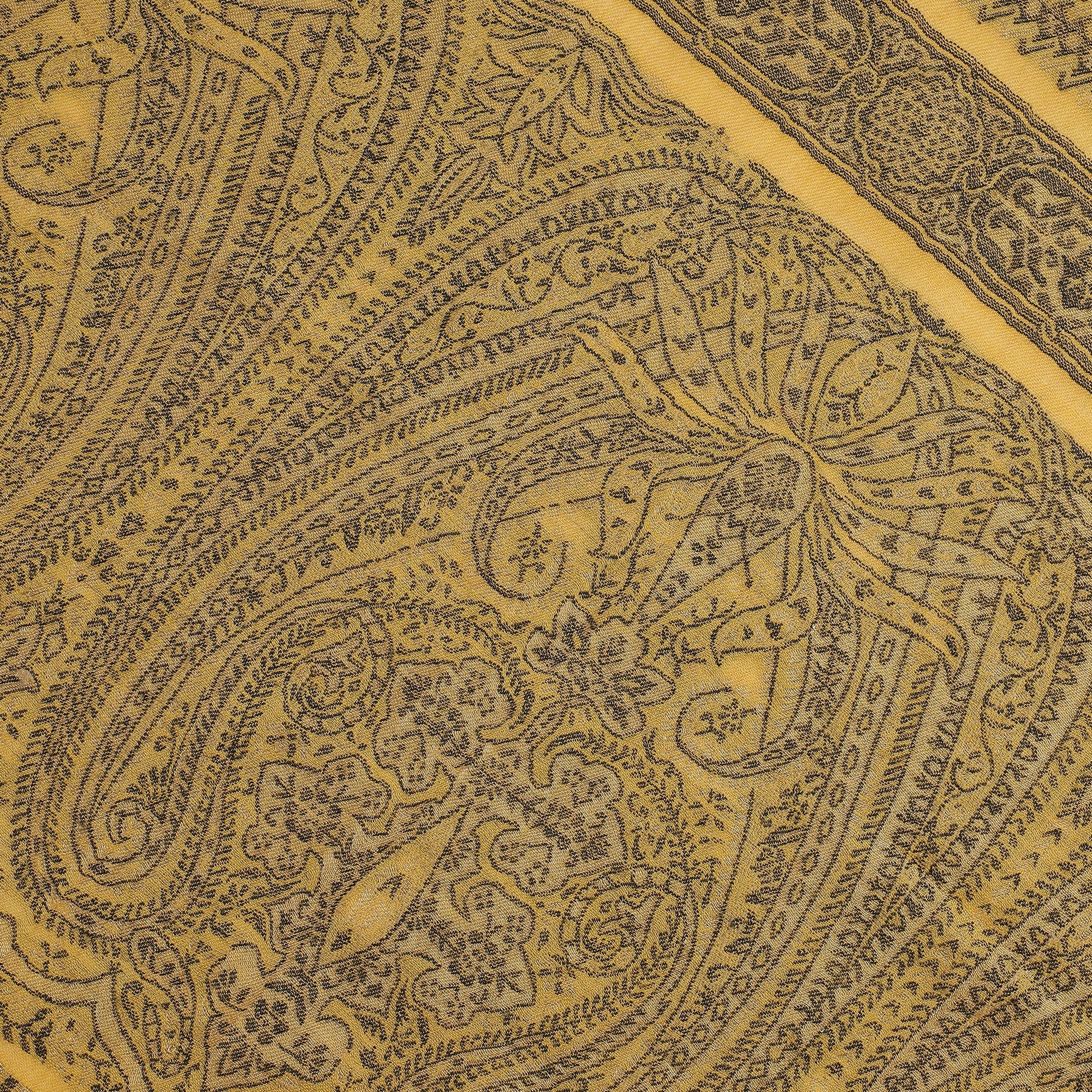 Sakina Woven Design Graceful Woolen Metal Drape Shawl