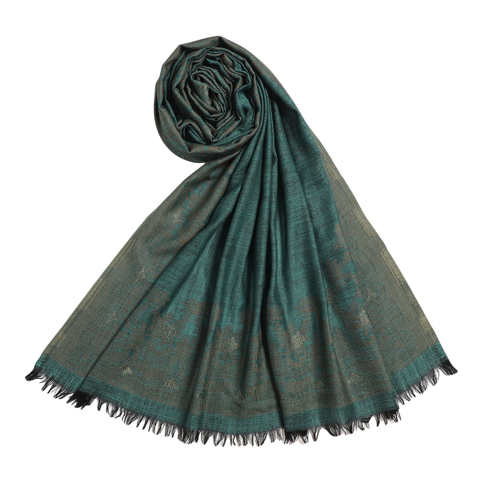 Daphne Woven Design Woolen Shawl