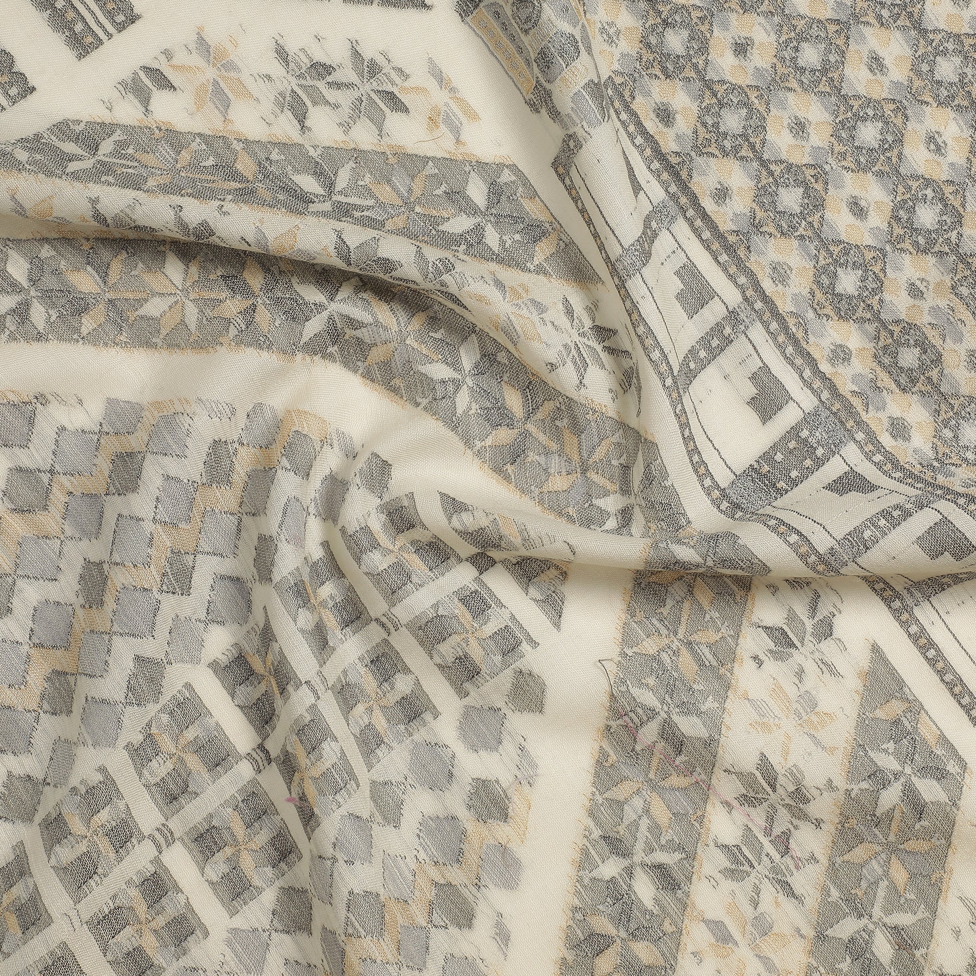 Mirza Woven Design Woolen Shawl