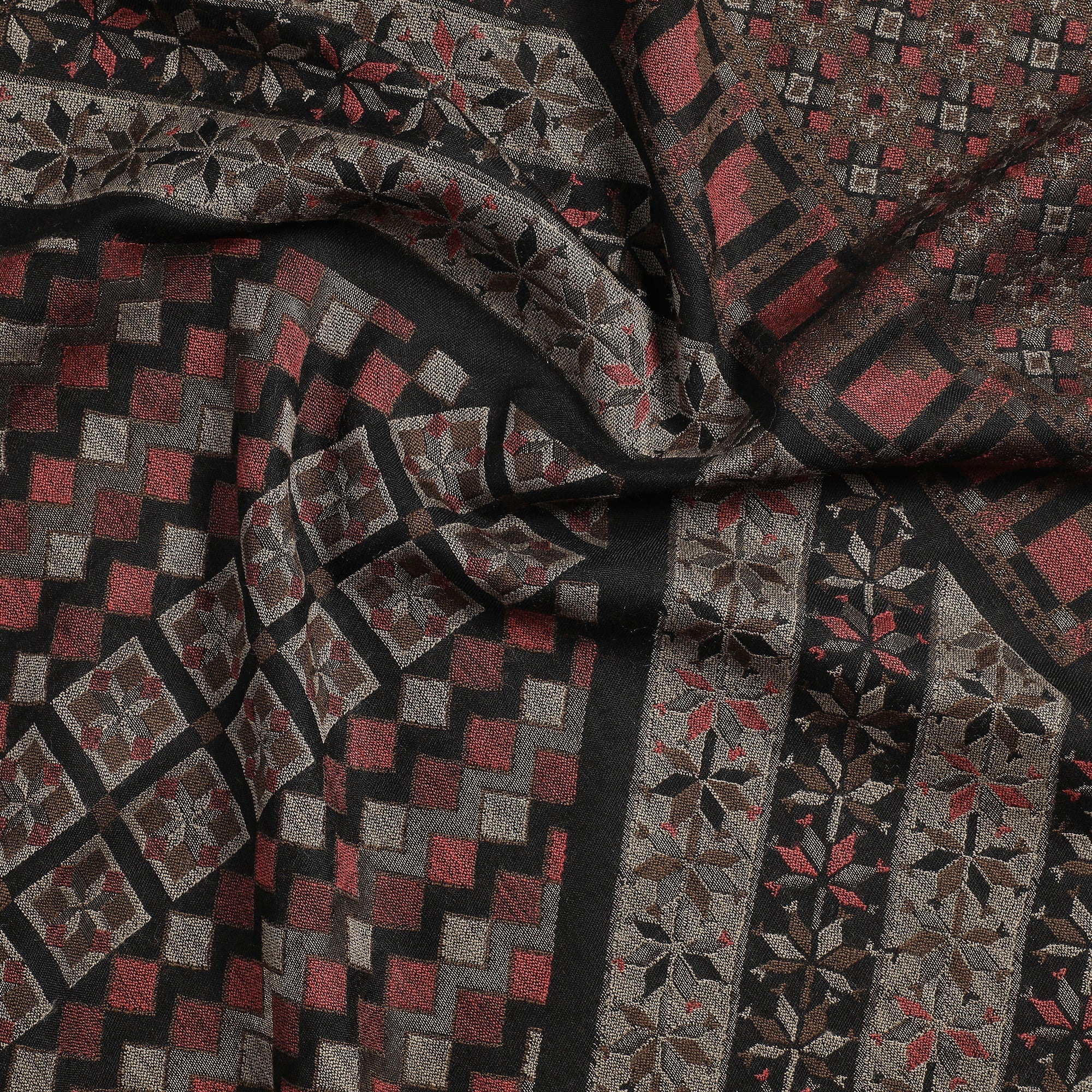 Mirza Woven Design Woolen Shawl