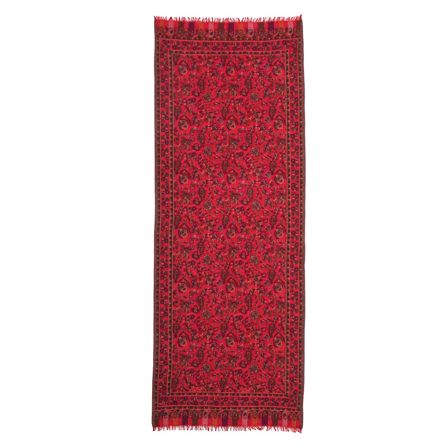 Floral Bouquet Kani Woolen Shawl