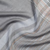 Striped Grey Woolen Dobby Muffler