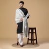 Daksh Off White Wool Jacquard Lohi
