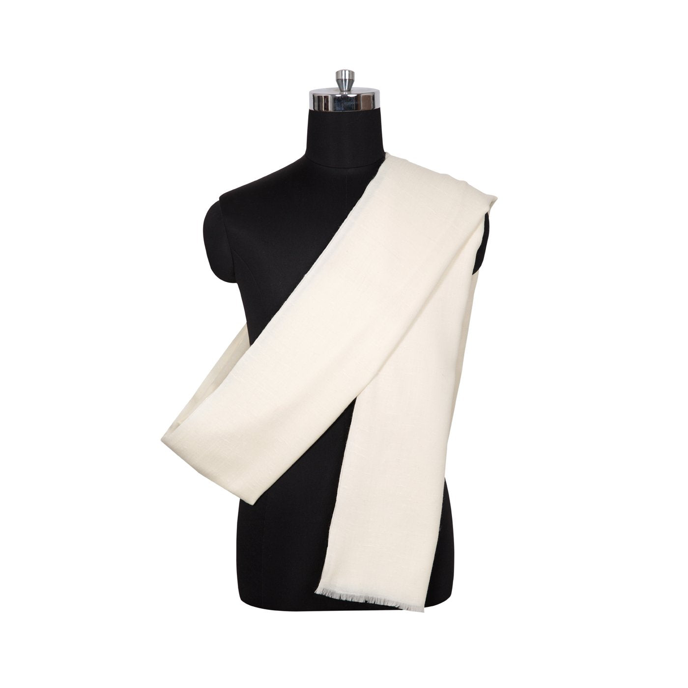 Pearl Cream Lohi Shawl