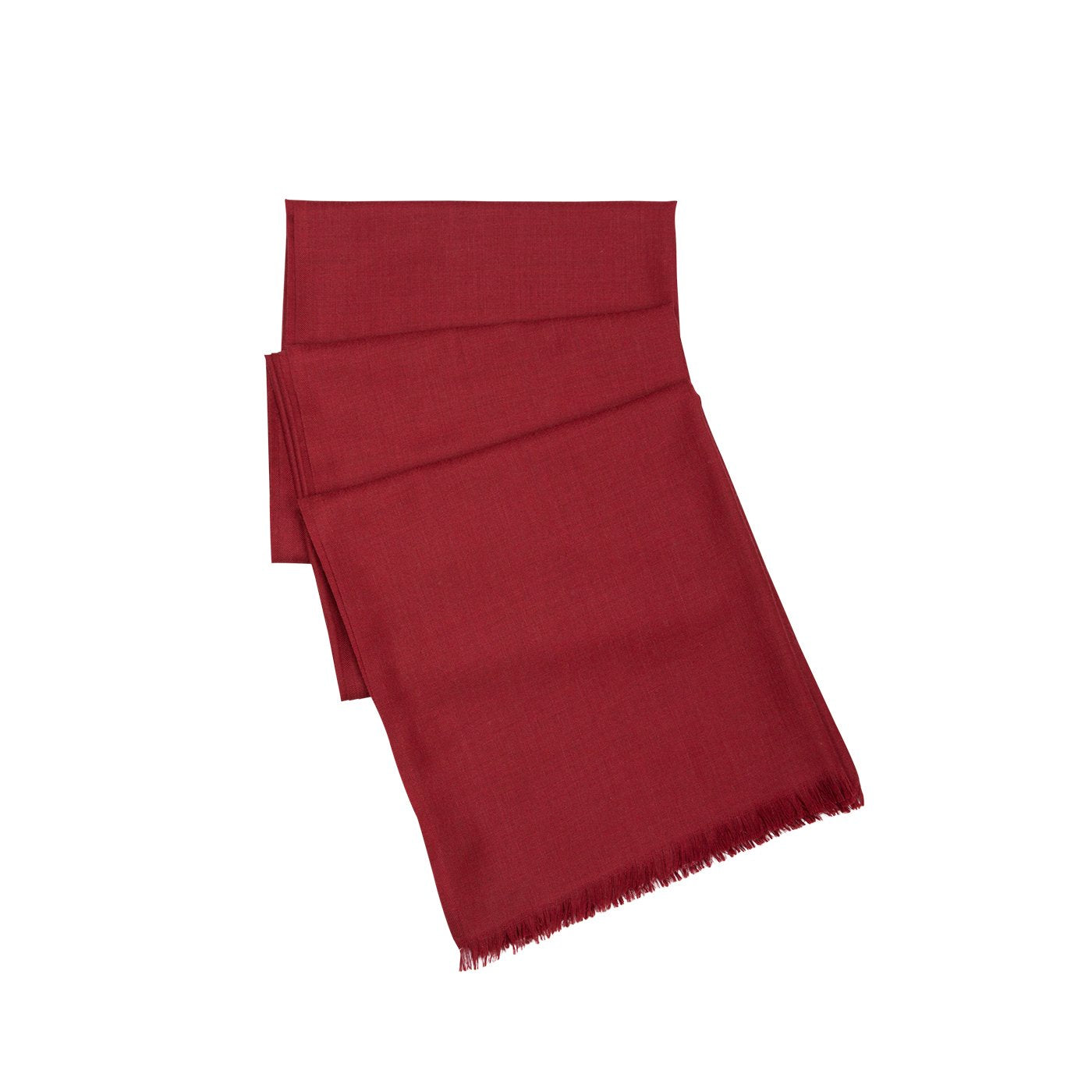 Cherry Red Lohi Shawl