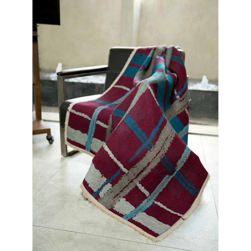 Abstract Art Multicolor Throw Blanket