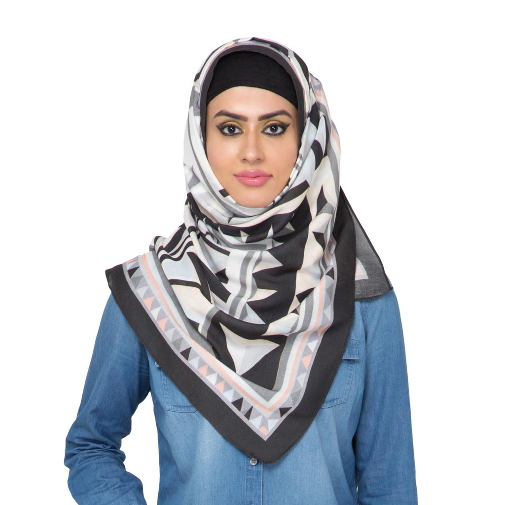 Abstract Solid Hijab