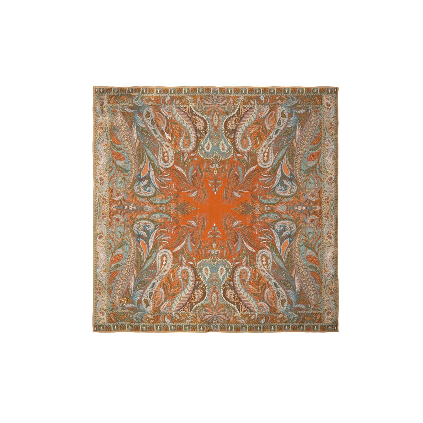 Paisley Tale Silk Pocket Square