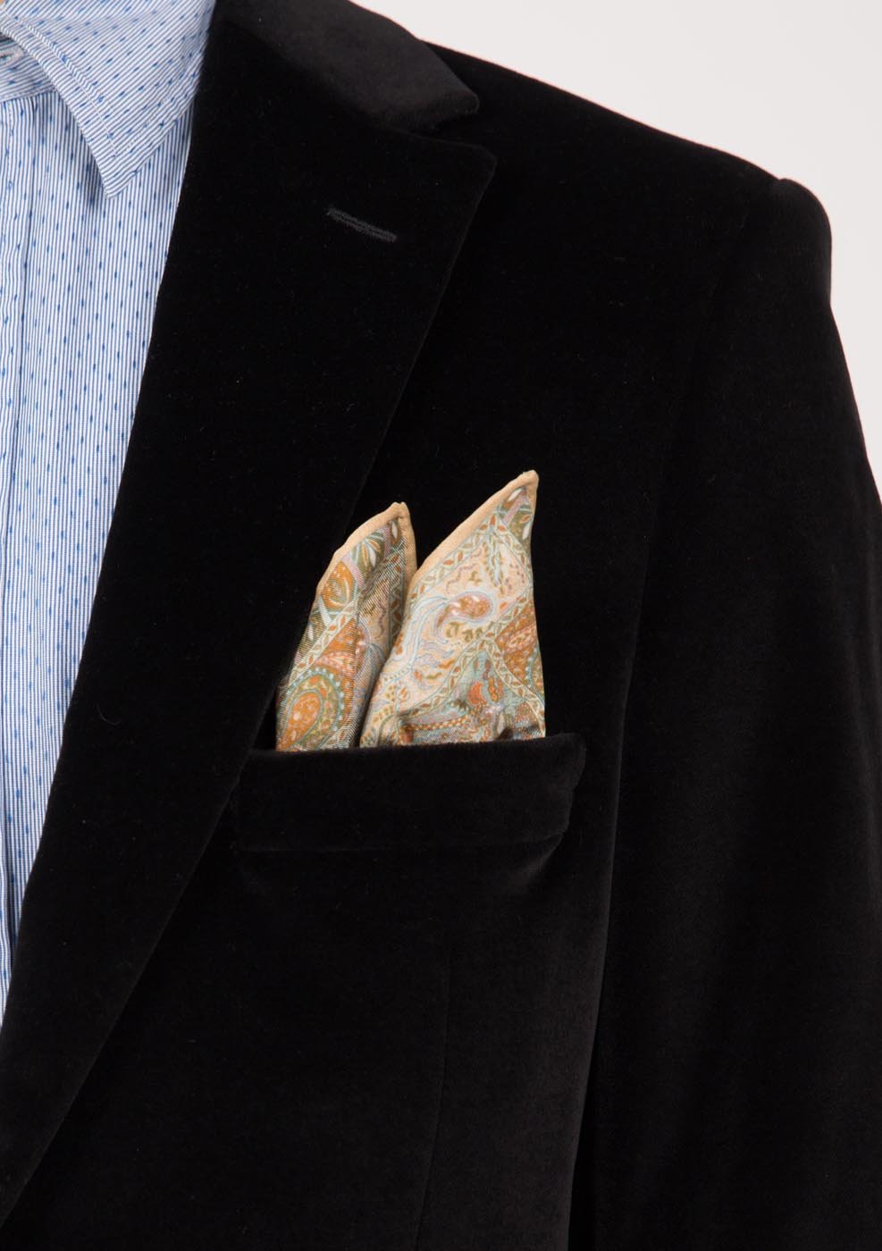 Paisley Tale Silk Pocket Square