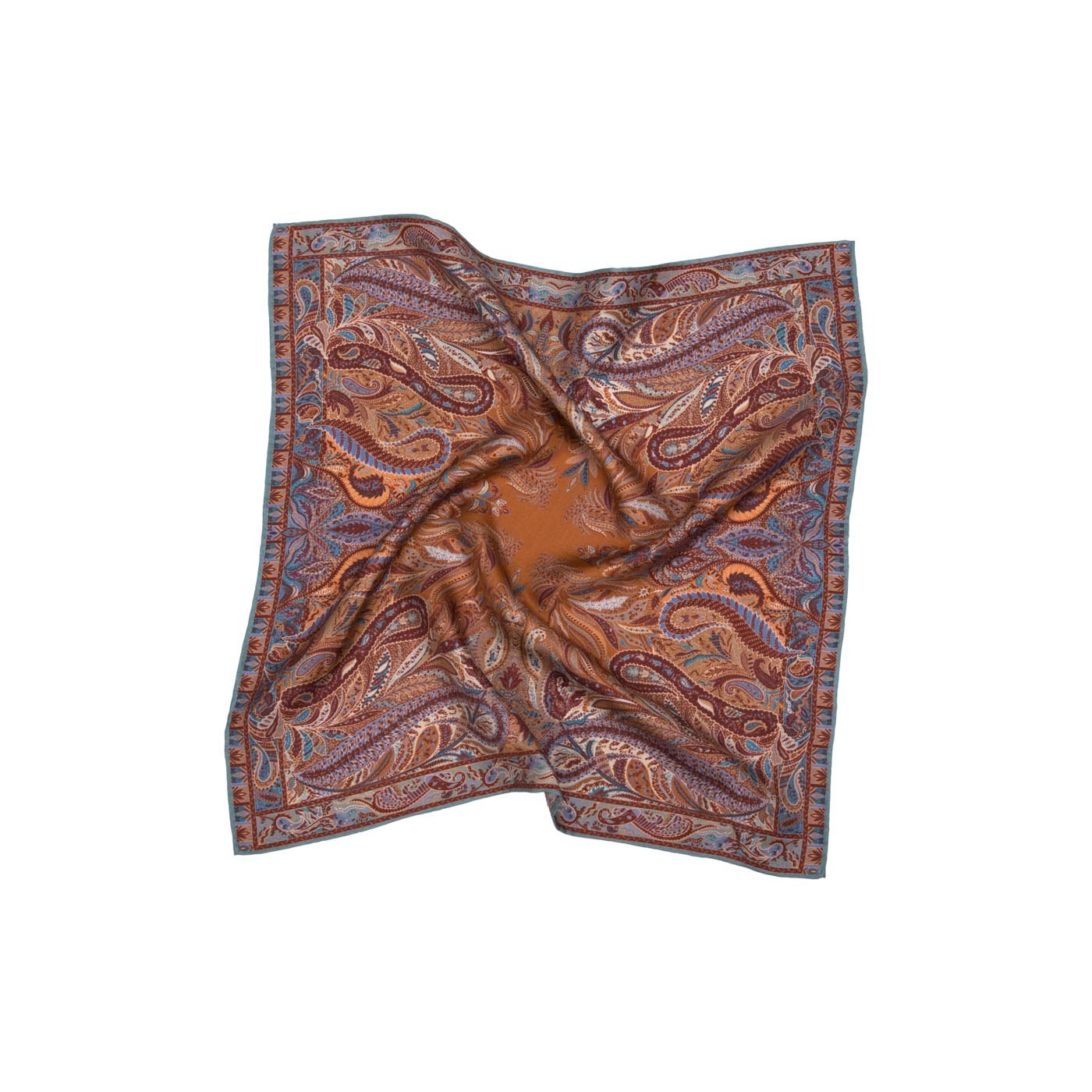 Paisley Tale Silk Pocket Square