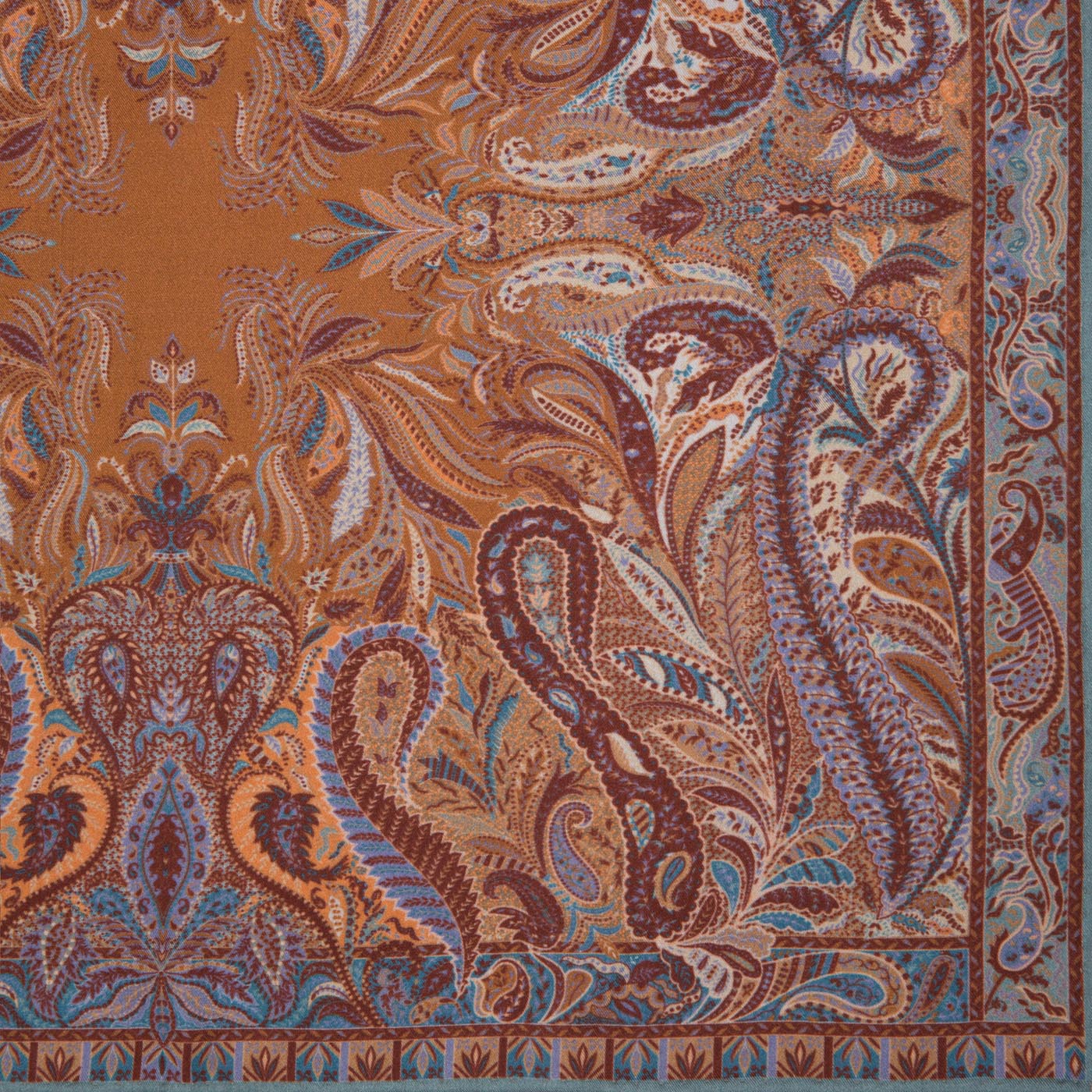 Paisley Tale Silk Pocket Square