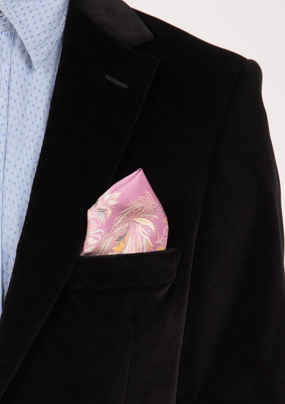 Paisley Tale Silk Pocket Square