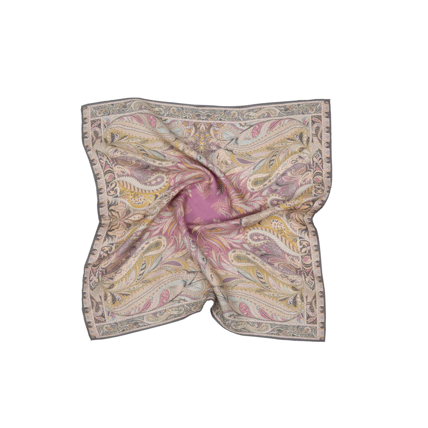 Paisley Tale Silk Pocket Square