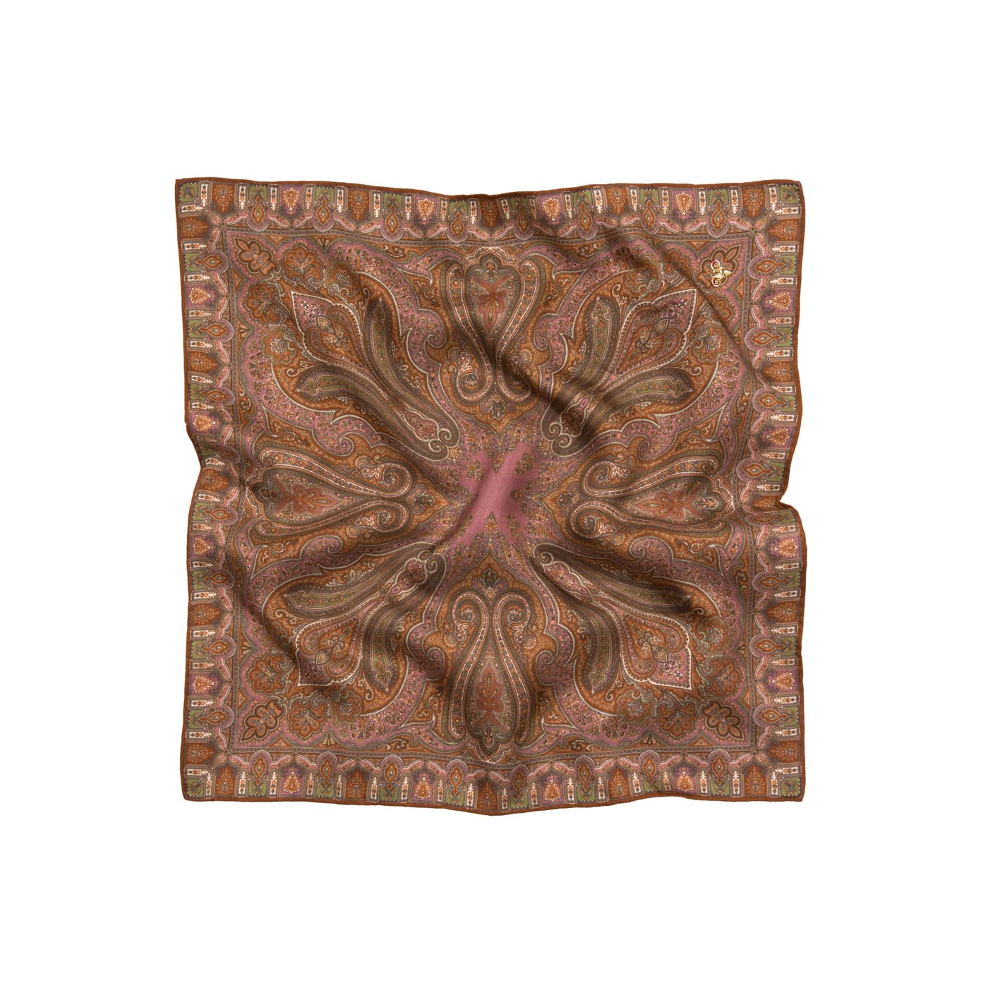 Graffiti Agra Silk Pocket Square
