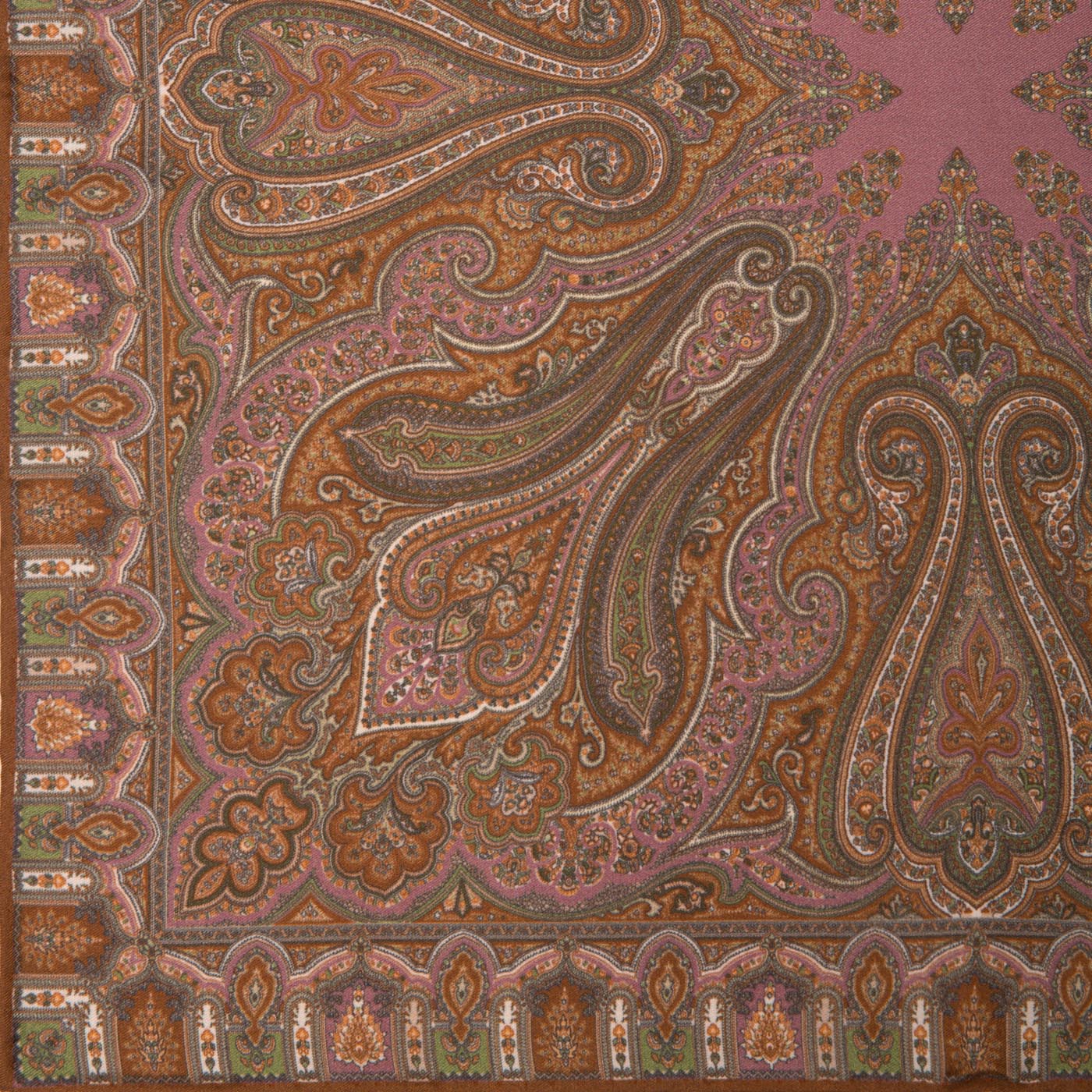 Graffiti Agra Silk Pocket Square