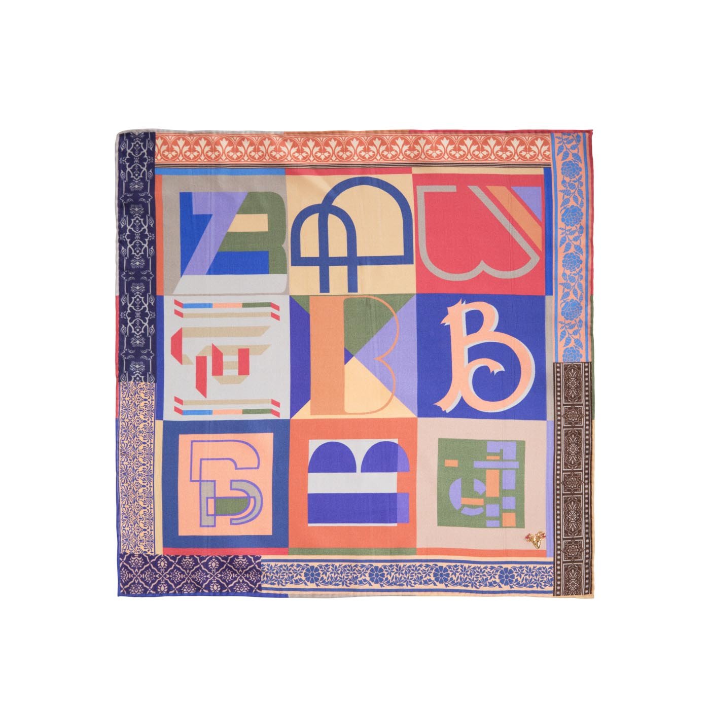 Alphabet Frolic Pocket Square