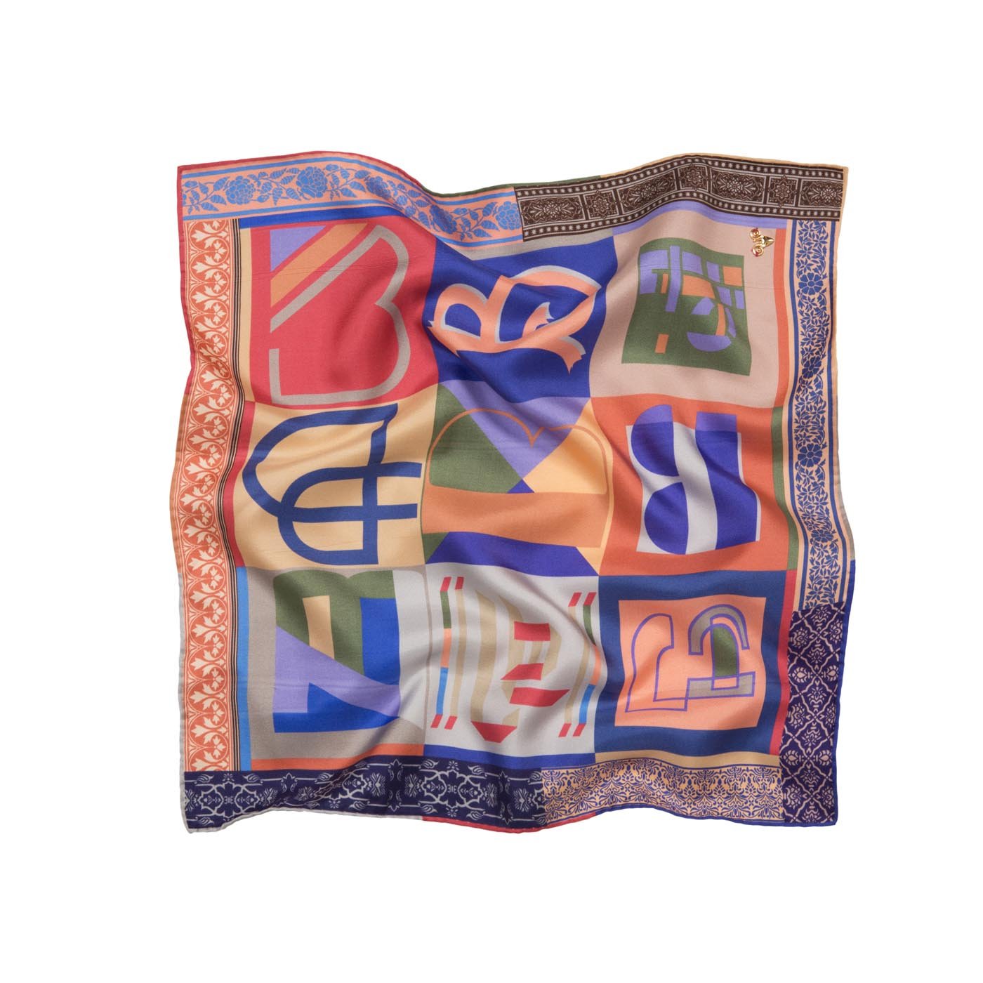 Alphabet Frolic Pocket Square